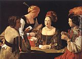 Georges de La Tour Cheater with the Ace of Diamonds painting